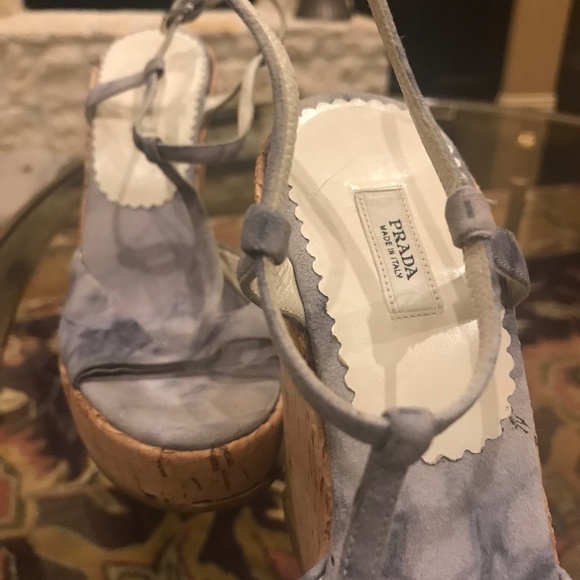 PRADA Platform Wedge - Picture 1 of 3